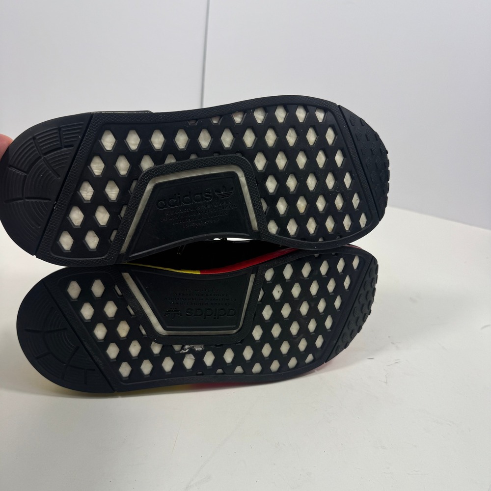 Adidas NMD R1 Munich Black Red Yellow Boost Sneakers Men's Size 6.5‎ - Picture 12 of 14